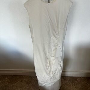 J. McLaughlin Ivory Midi Dress